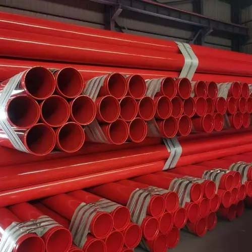 四平涂塑钢管的摩擦阻力比较小的原因